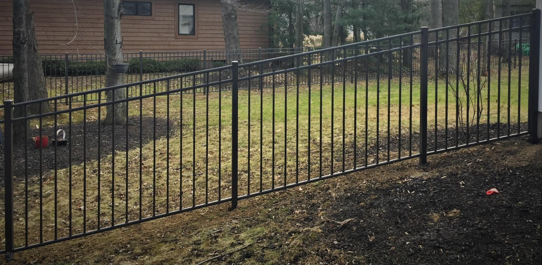 How To Install An Aluminum Fence On A Slope [Guide With Examples]