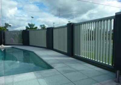 Custom made Aluminium fence Brisbane Sunshine Coast manufacturing aluminium fence Brisbane