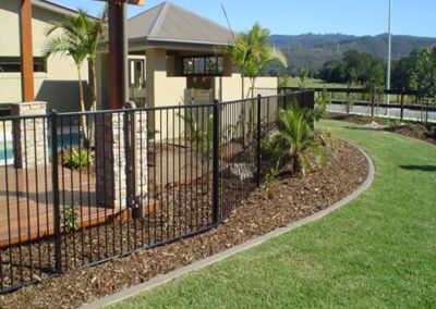 Custom made Aluminium fence Brisbane Sunshine Coast manufacturing aluminium fence Brisbane