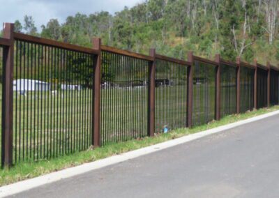 Custom made Aluminium fence Brisbane Sunshine Coast manufacturing aluminium fence Brisbane