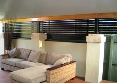 Aluminium Privacy Screens Brisbane Sunshine Coast manufacturing aluminium fence