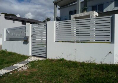 Aluminium Privacy Screens Brisbane Sunshine Coast manufacturing aluminium fence