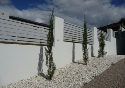 Aluminium Privacy Screens Brisbane Sunshine Coast manufacturing aluminium fence