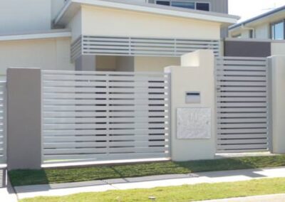 Aluminium Privacy Screens Brisbane Sunshine Coast manufacturing aluminium fence Brisbane